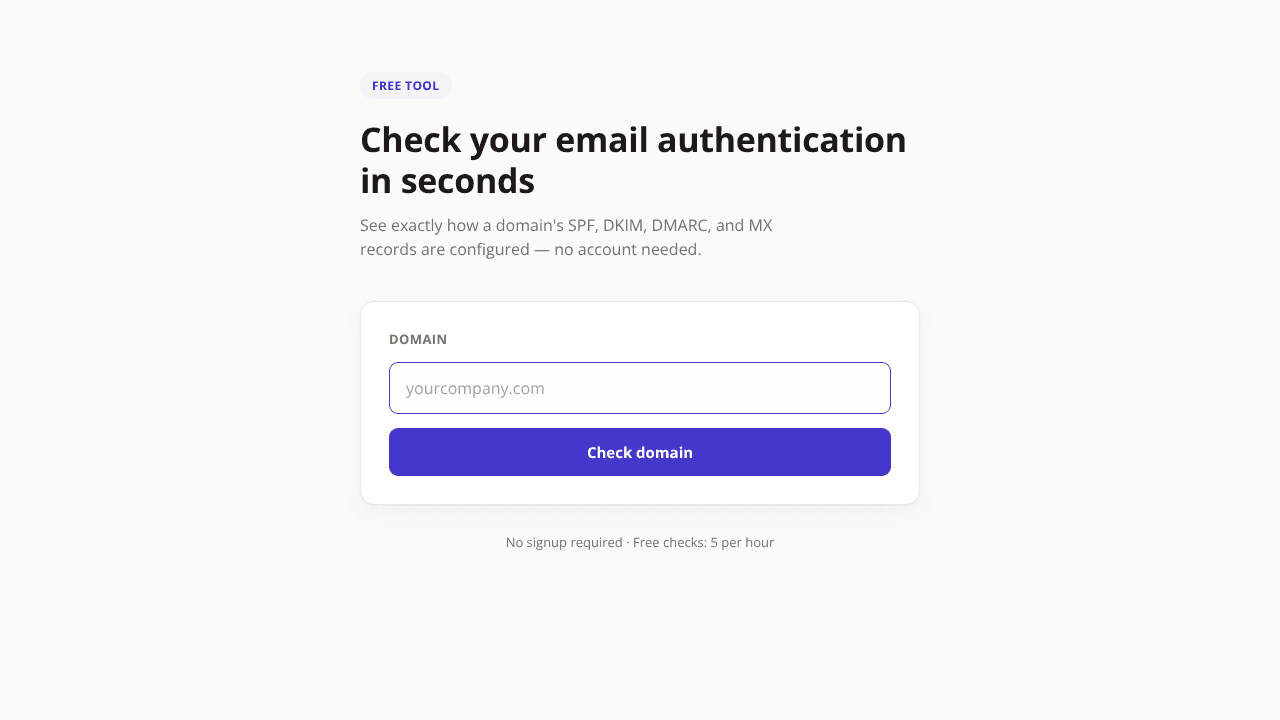 Email Deliverability API & Checker