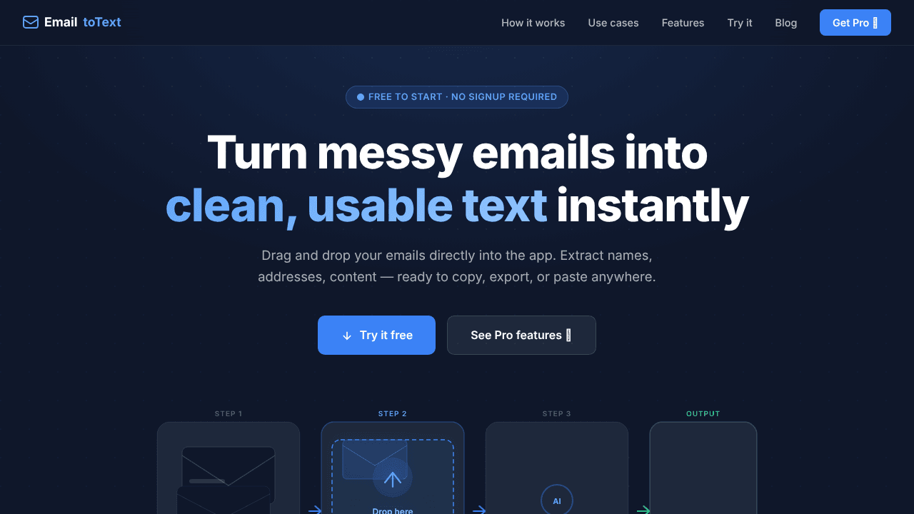 Email to Text Pro