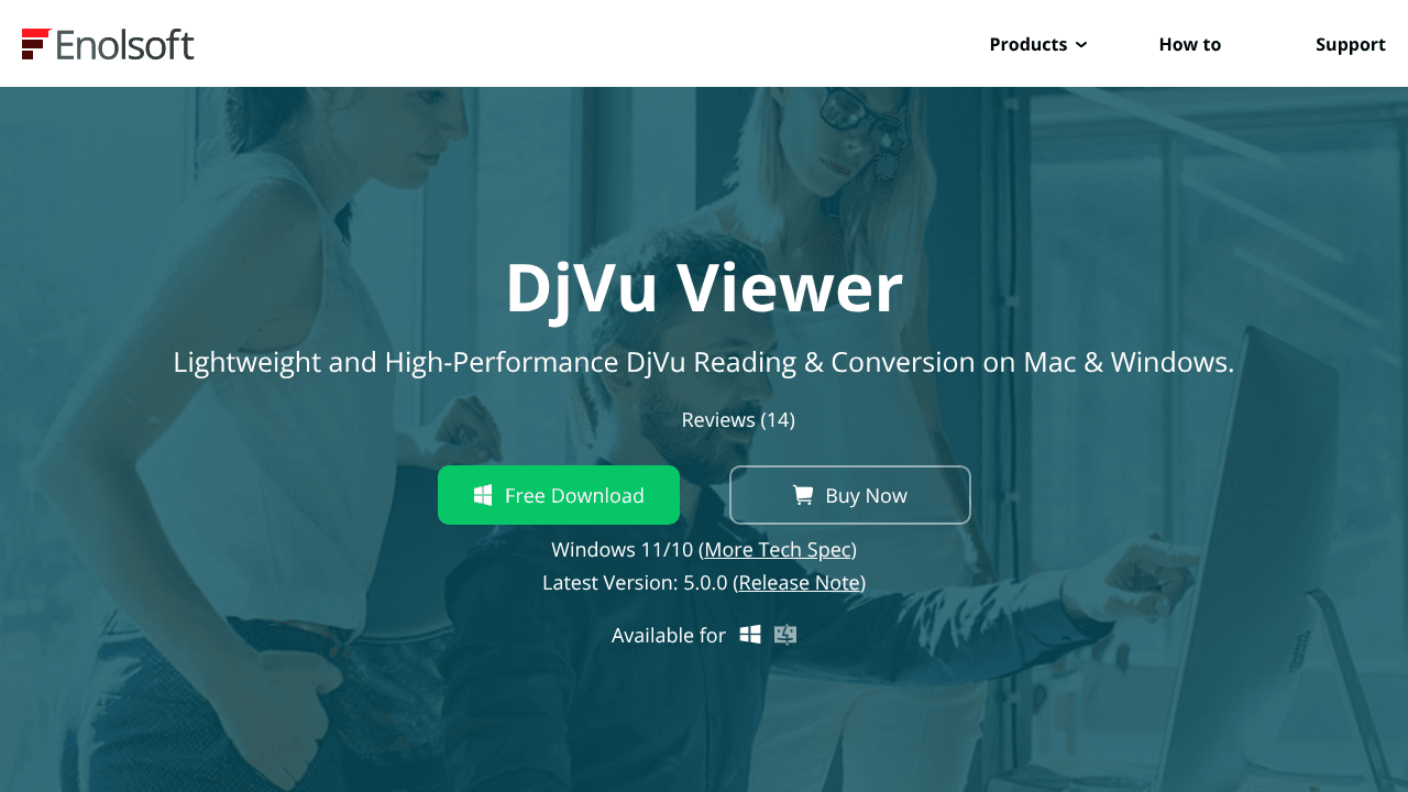 Enolsoft DjVu Viewer