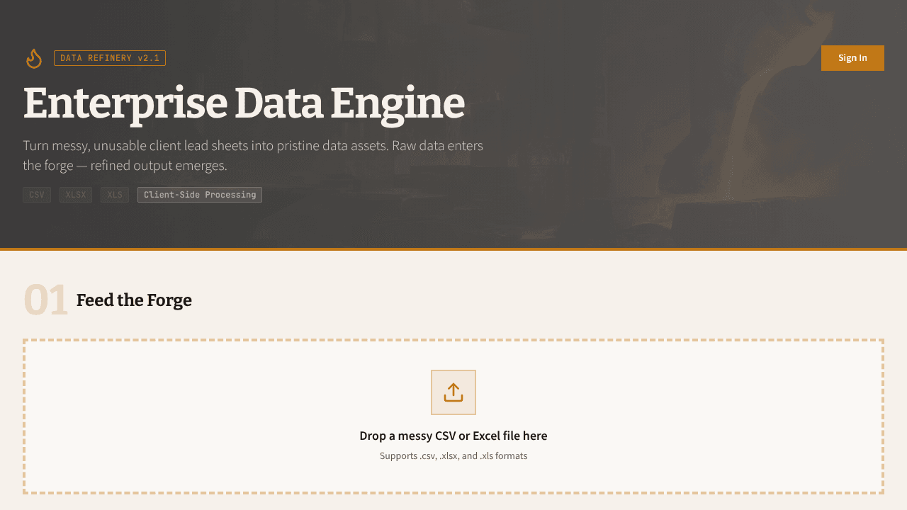 Enterprise Data Engine