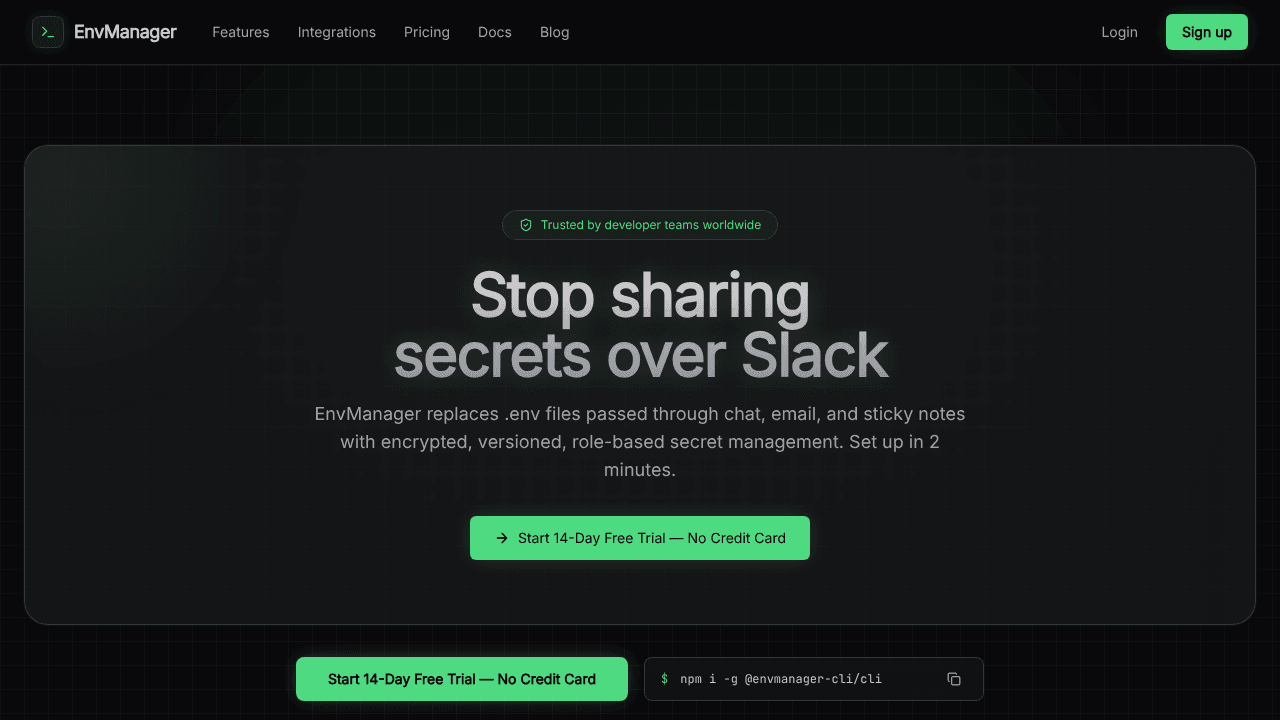 EnvManager