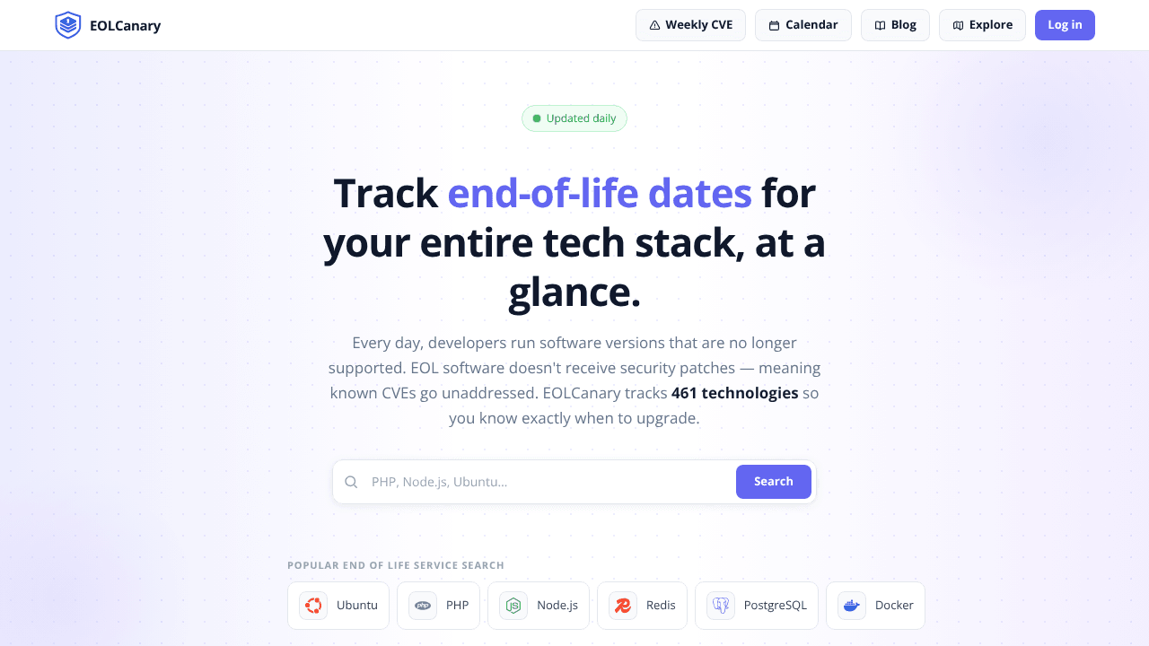 EOLCanary