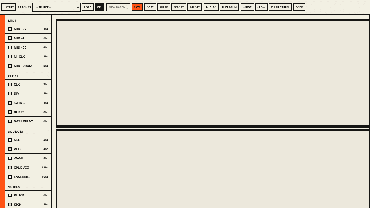 Eurorack JS
