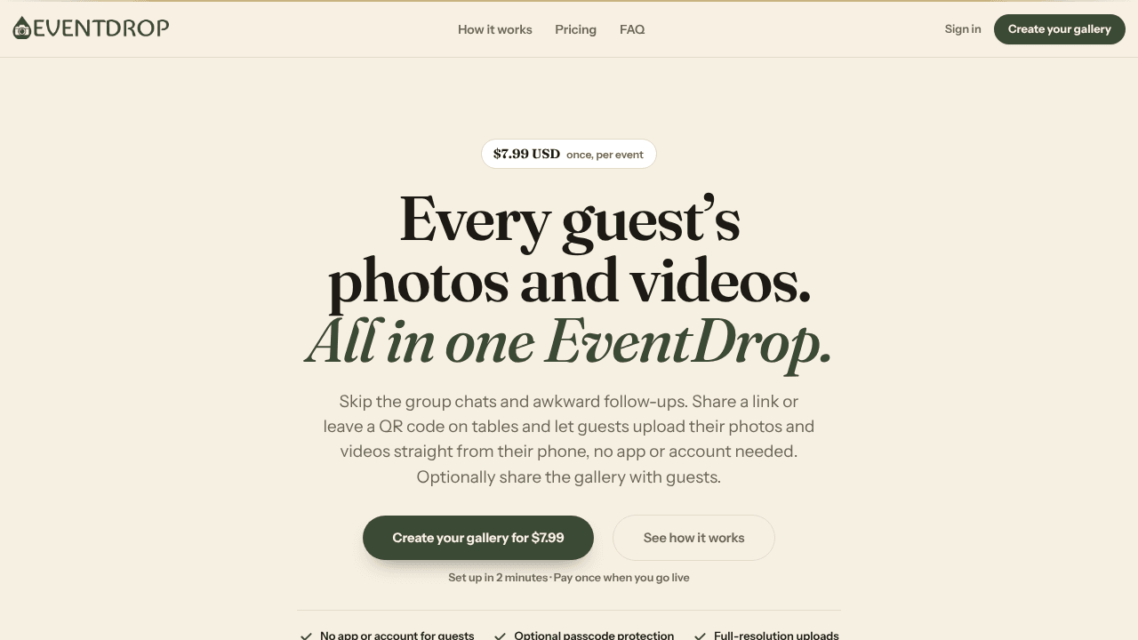 EventDrop