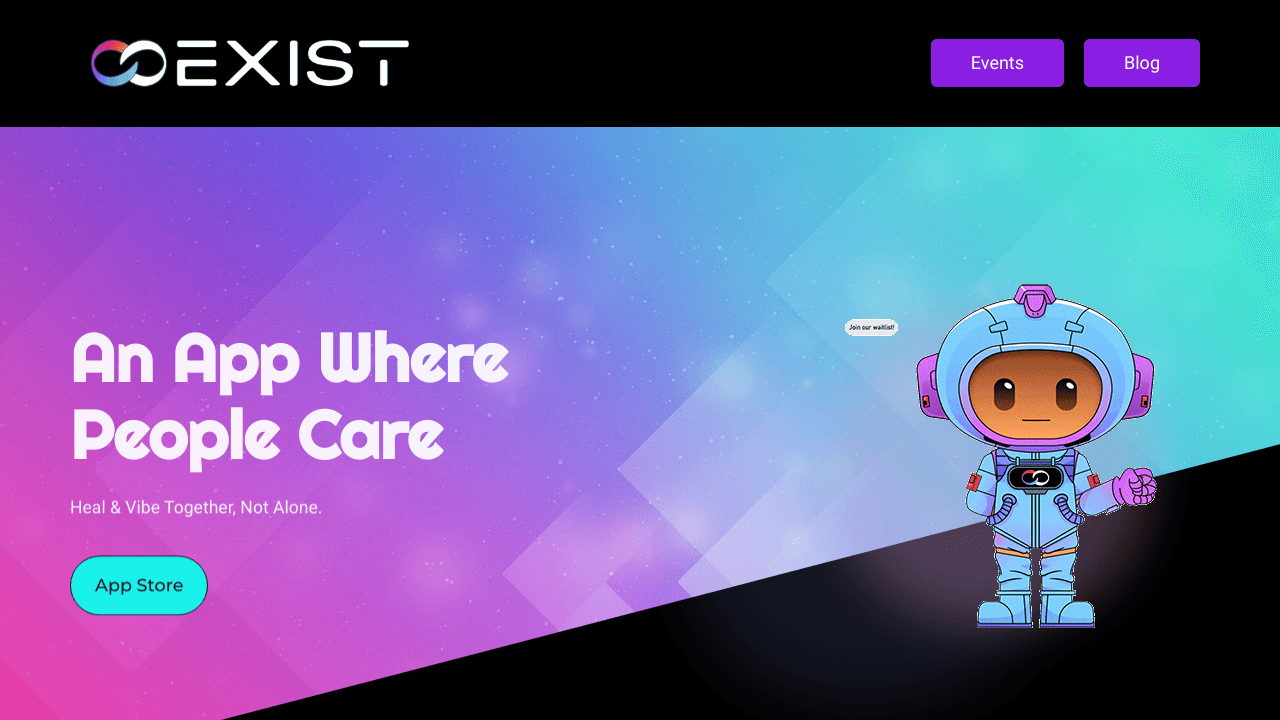 Exist- An App Where People Give a F.