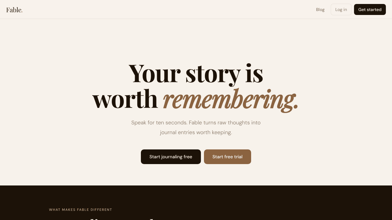 Fablejournal