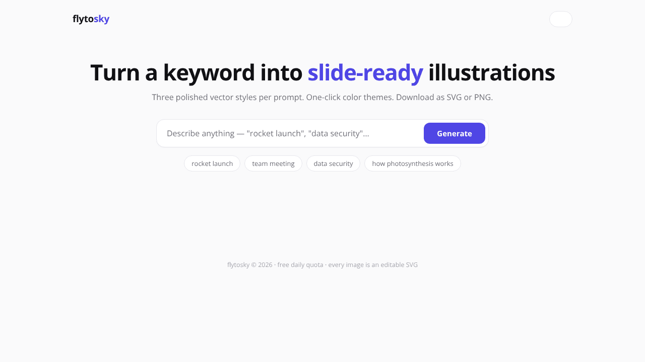 flytosky website screenshot