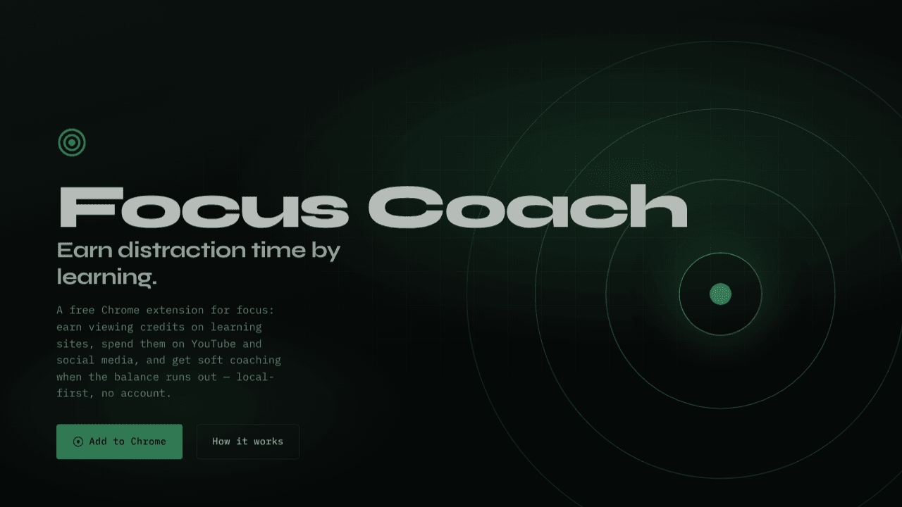 Focus Coach