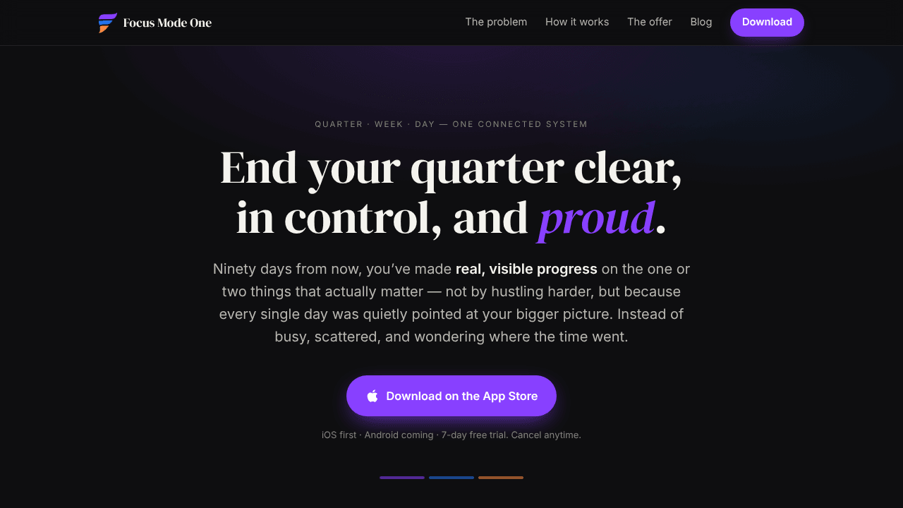 Focus Mode One