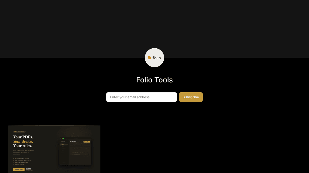 Folio PDF