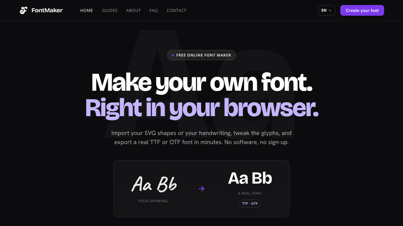 FontMaker