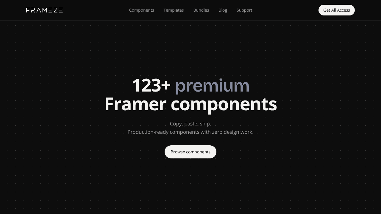 Frameze