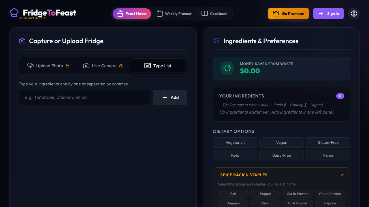 FridgeToFeast