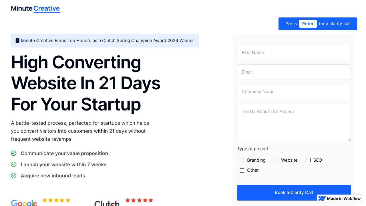 From Concept to Leads