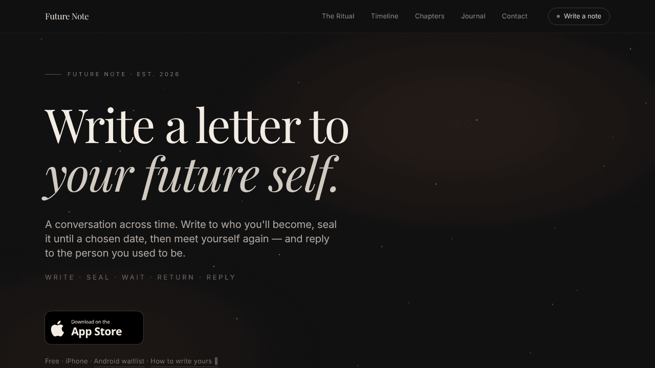 Future Note