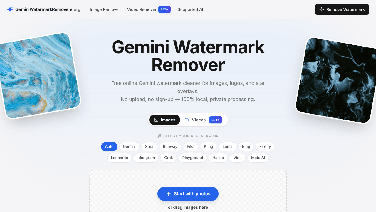 Gemini Watermark Removers