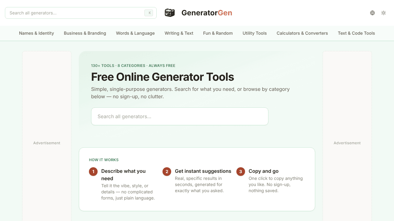 GeneratorGen