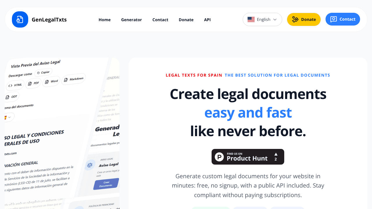 GenLegalTxts