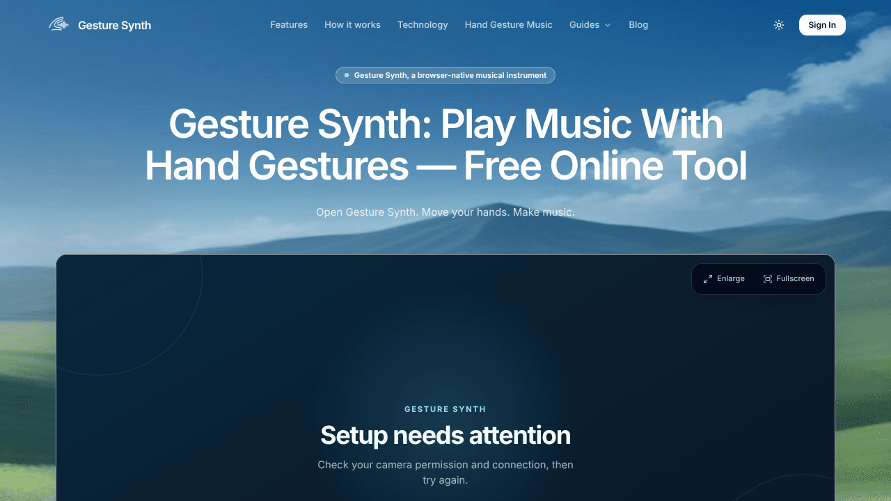 Gesture Synth
