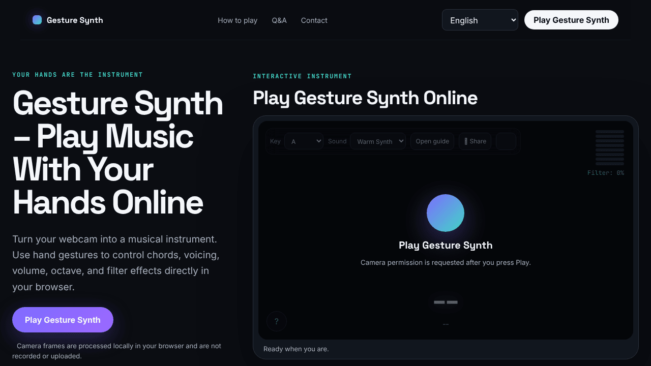 Gesture Synth