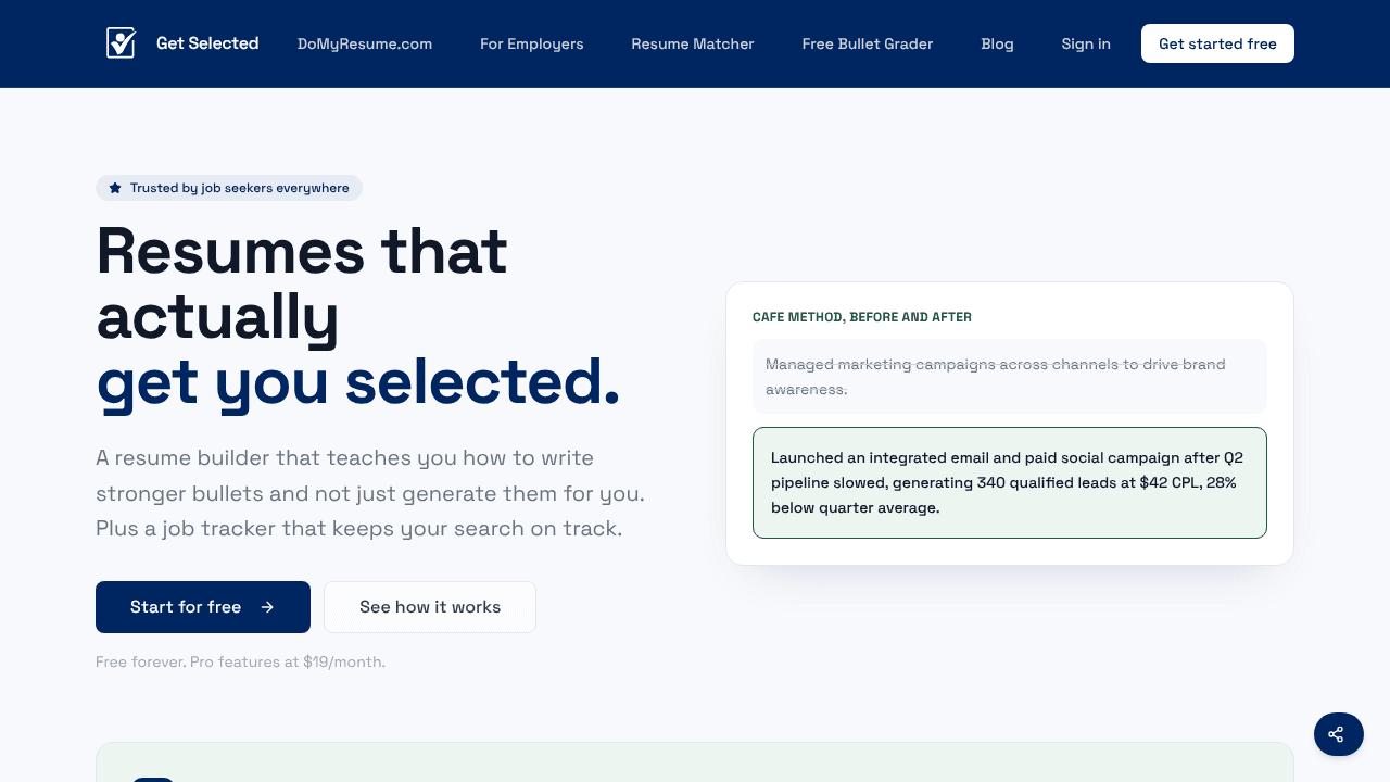 Get Selected