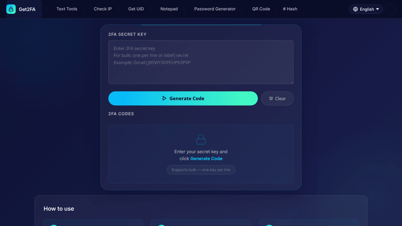 Get2FA