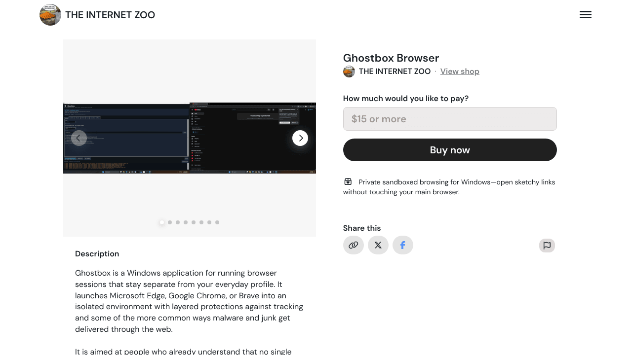 Ghostbox Browser