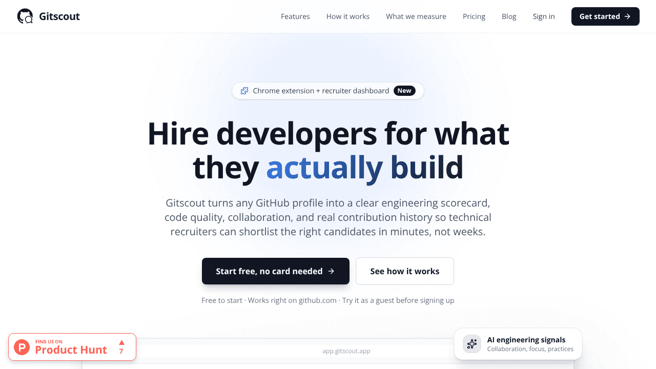Gitscout