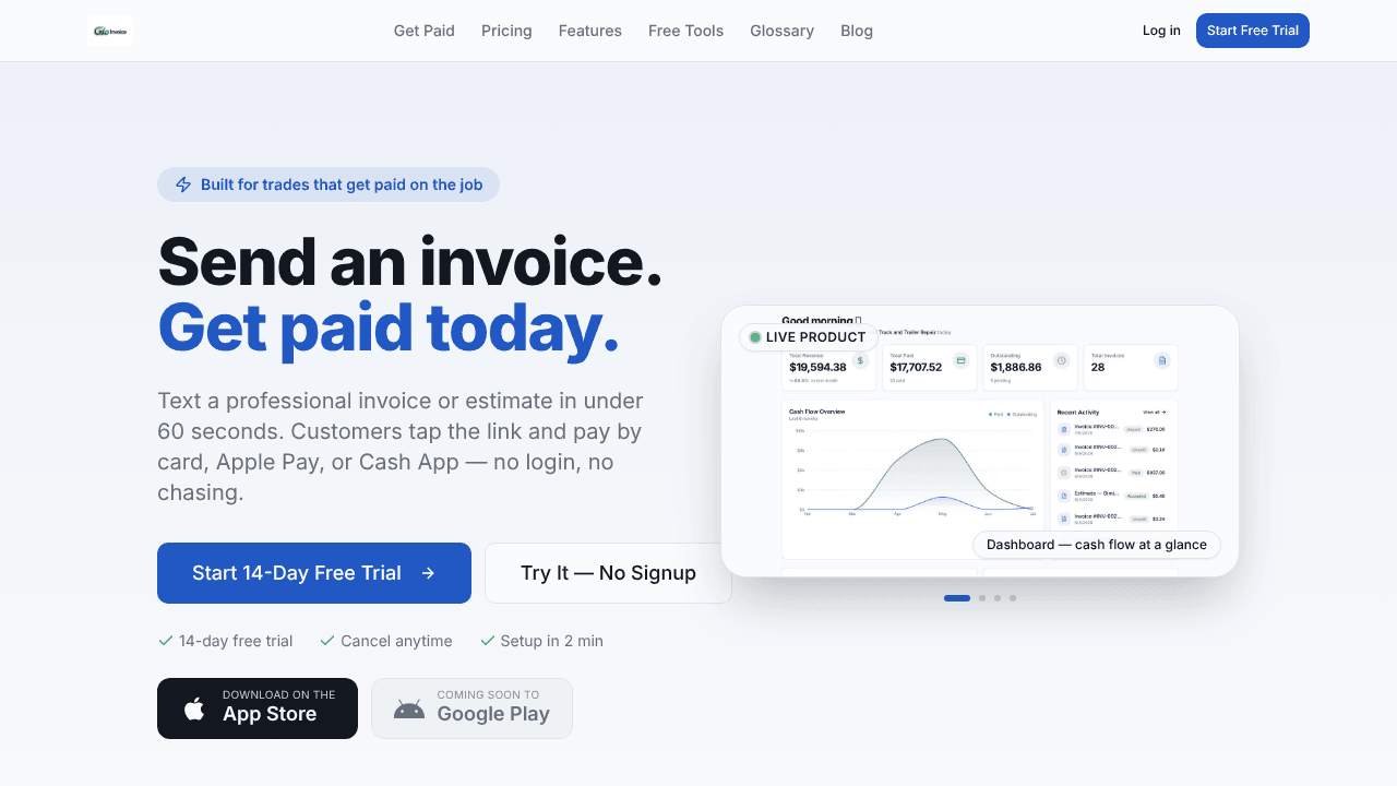 Glo Invoice
