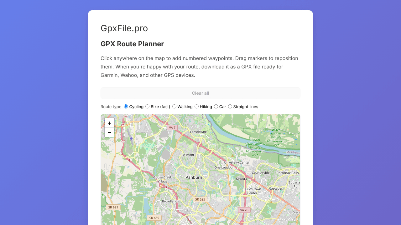 GpxFile.pro — GPX & FIT File Tools