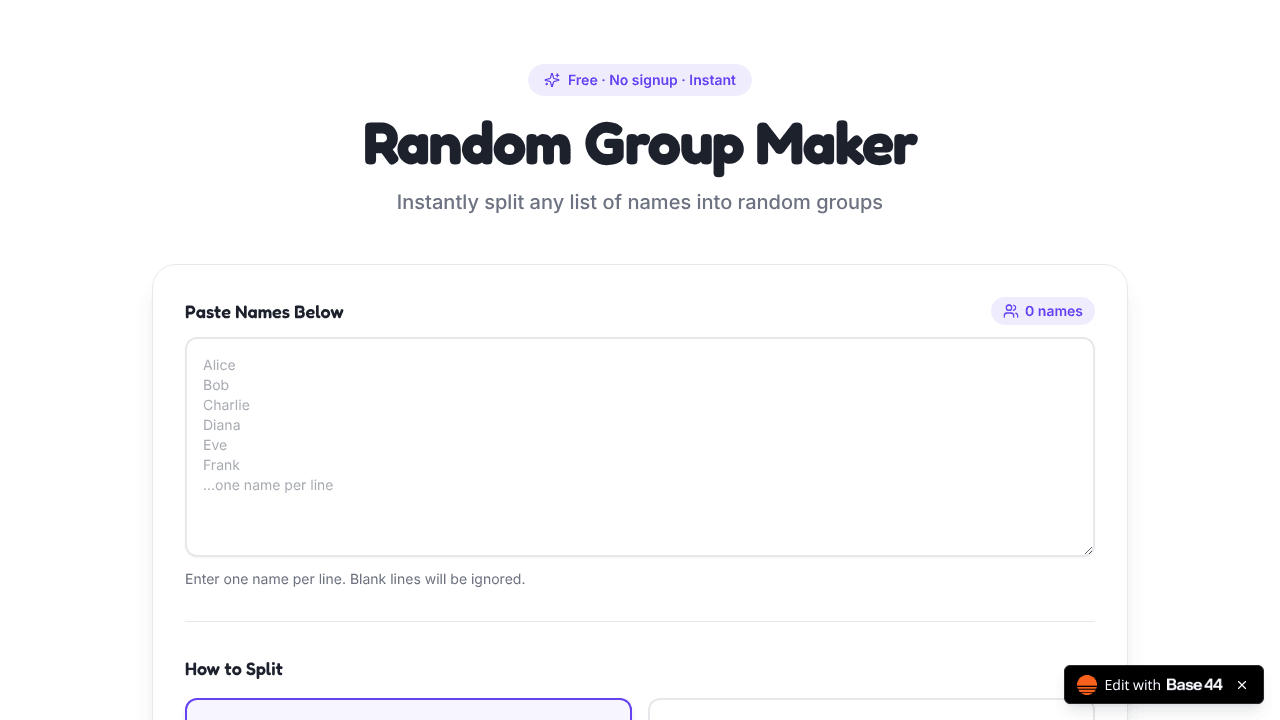 GroupMixer