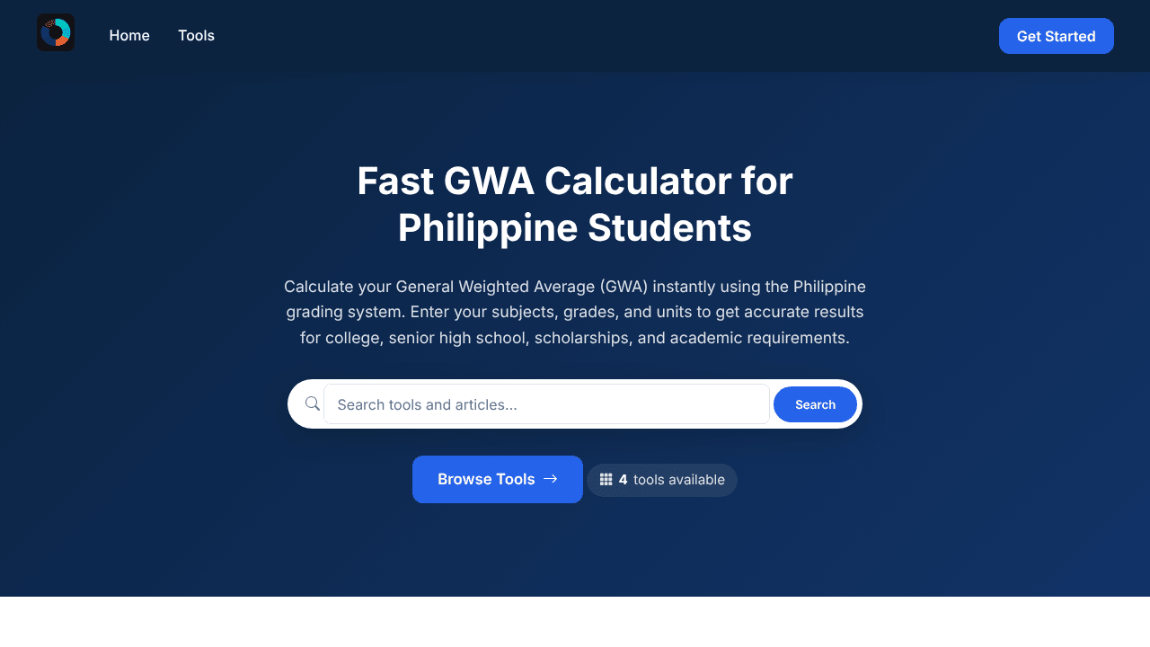 GWA Calculator