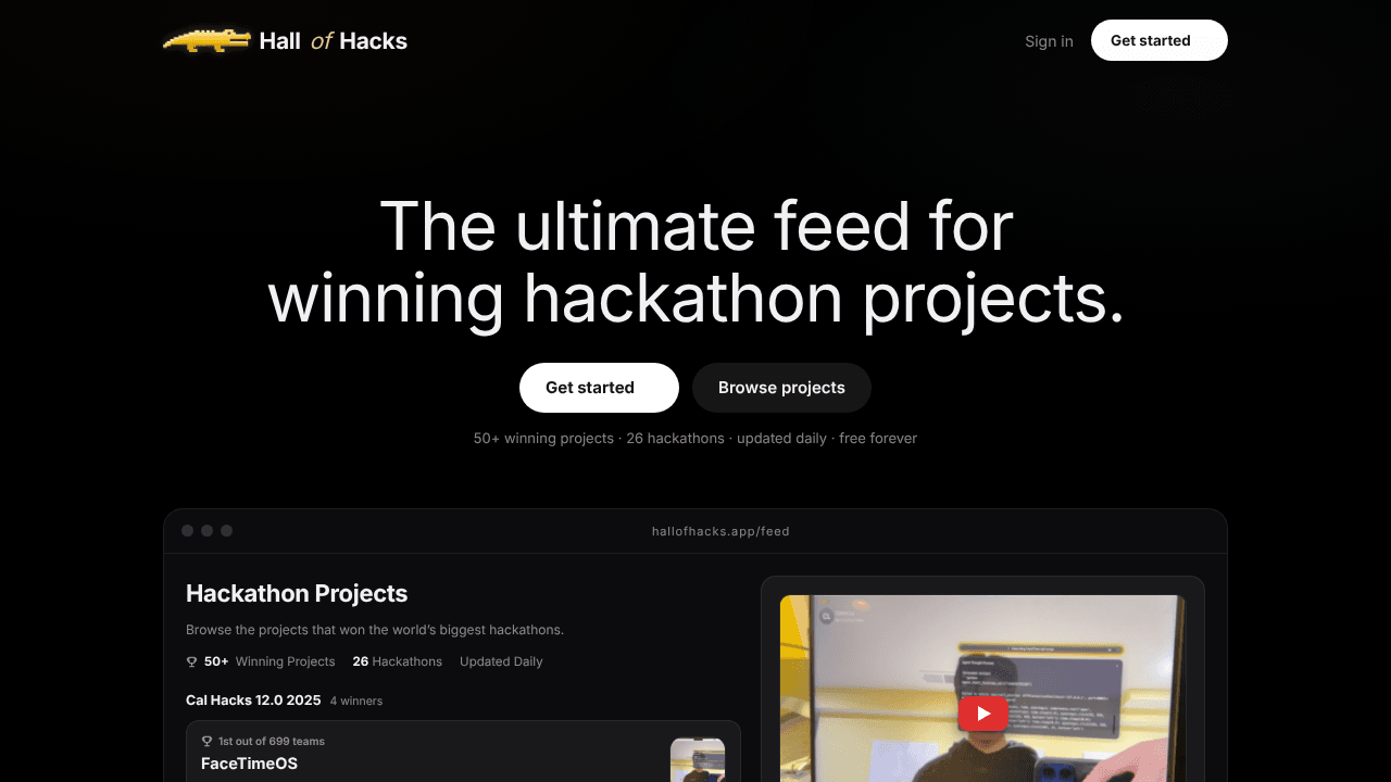 Hall of Hacks