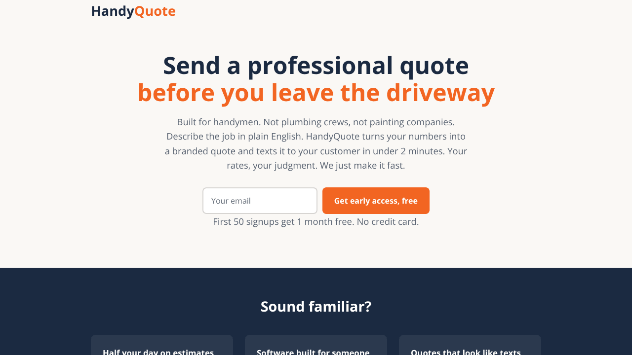 HandyQuote