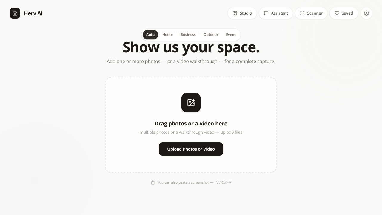 Herv AI: Intelligent space design app