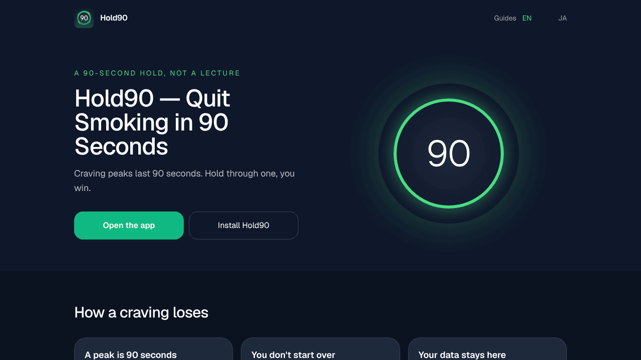 Hold90