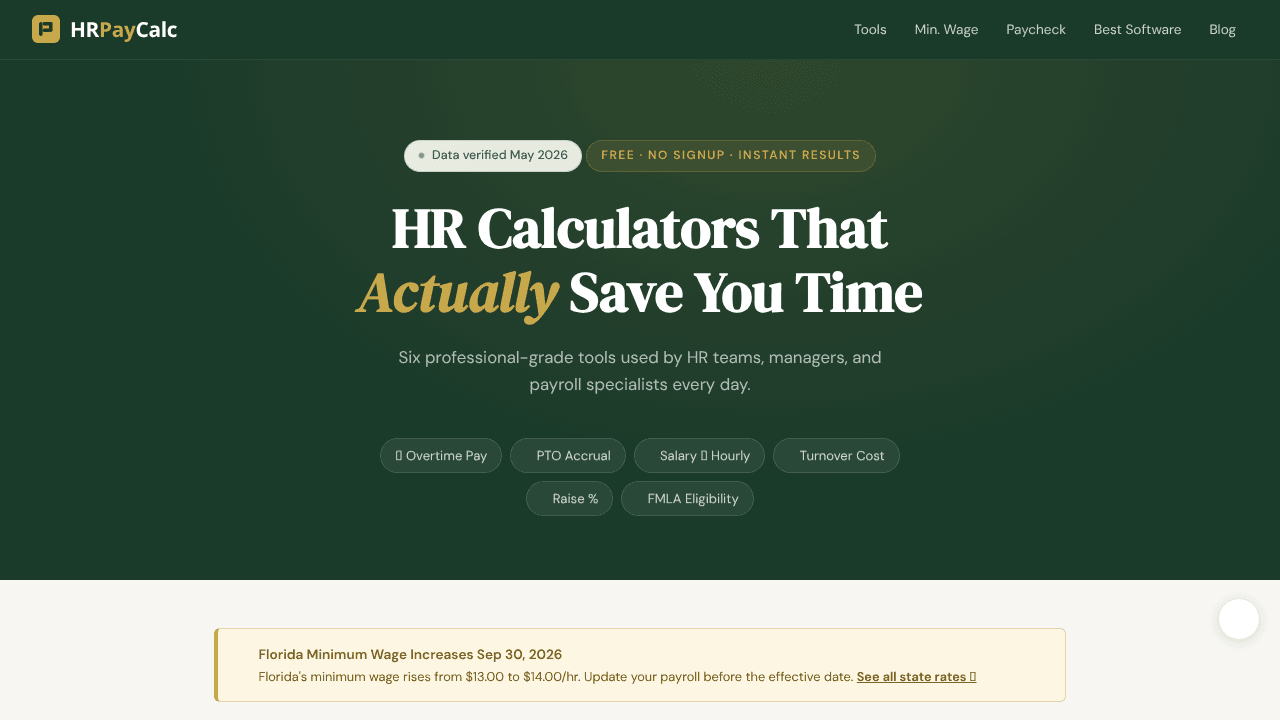 HRPayCalc