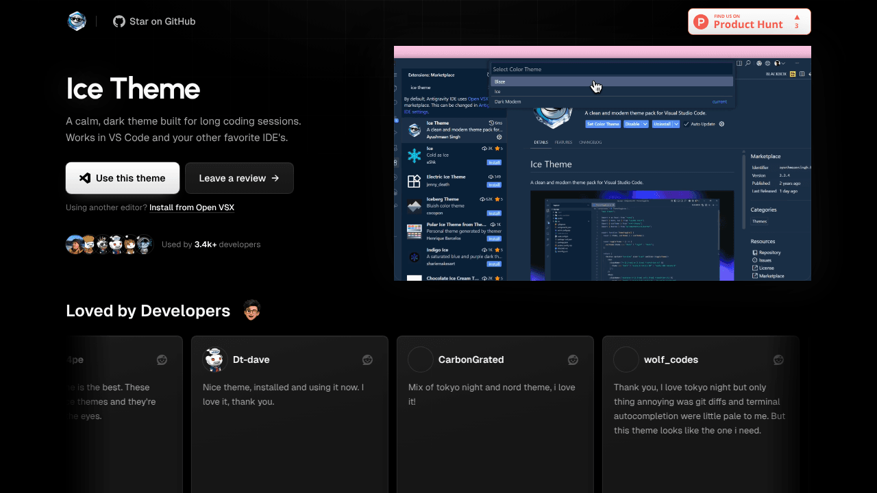 Ice Theme