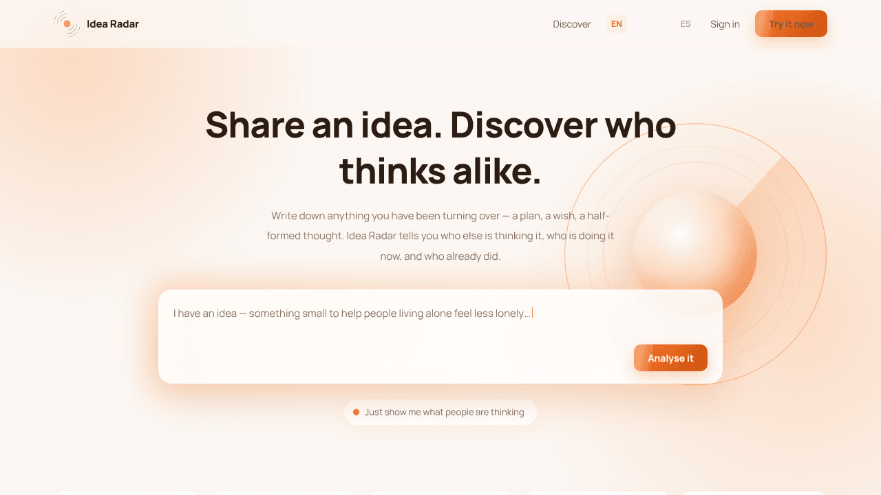 Idea Radar