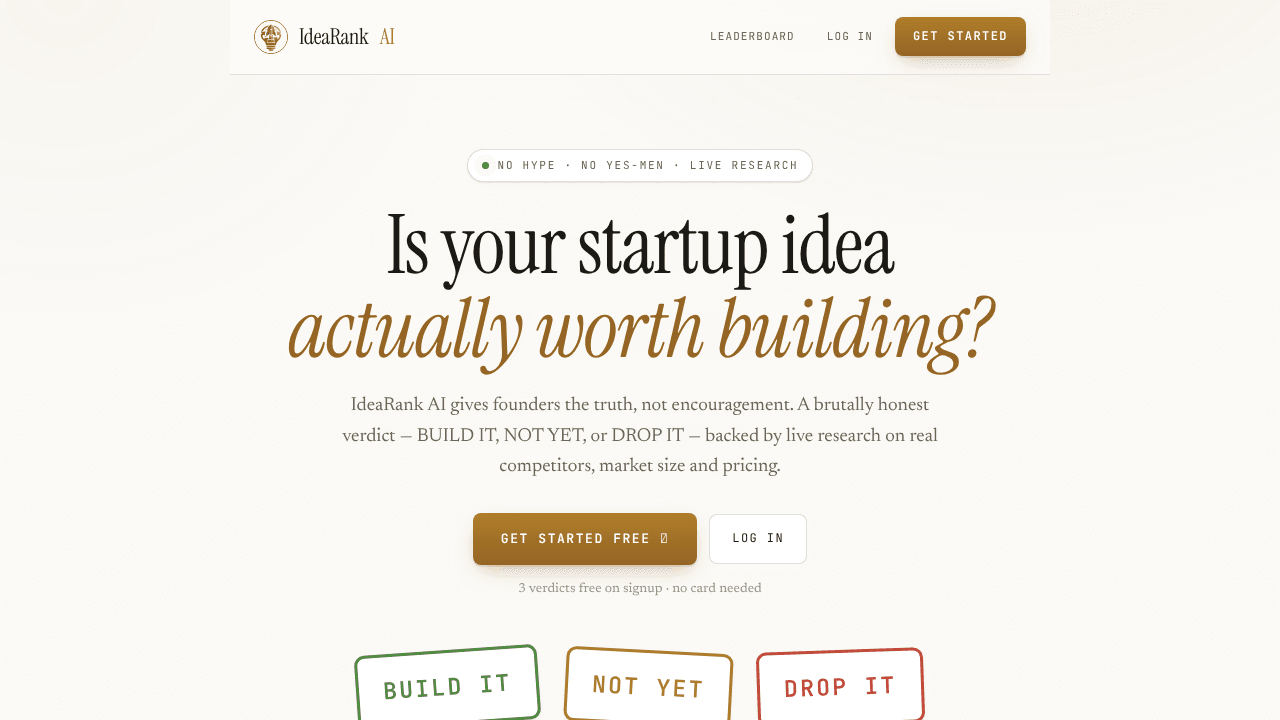 IdeaRank AI