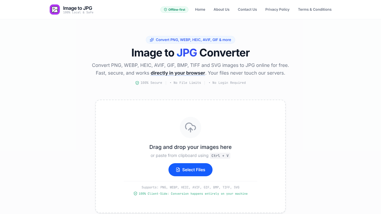 Image to JPG Converter