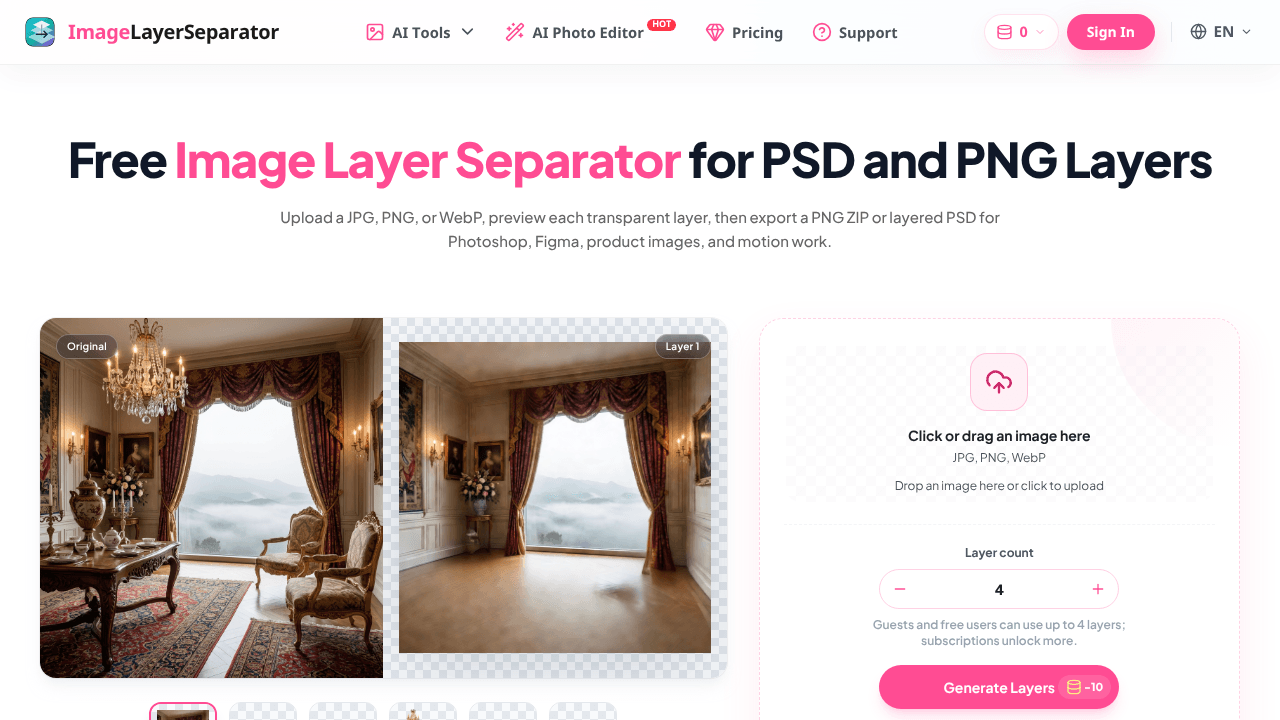 ImageLayerSeparator