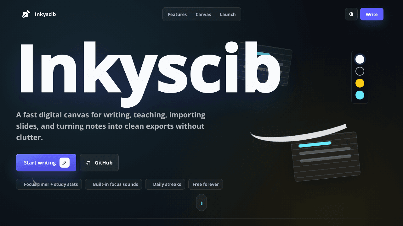 Inkyscib