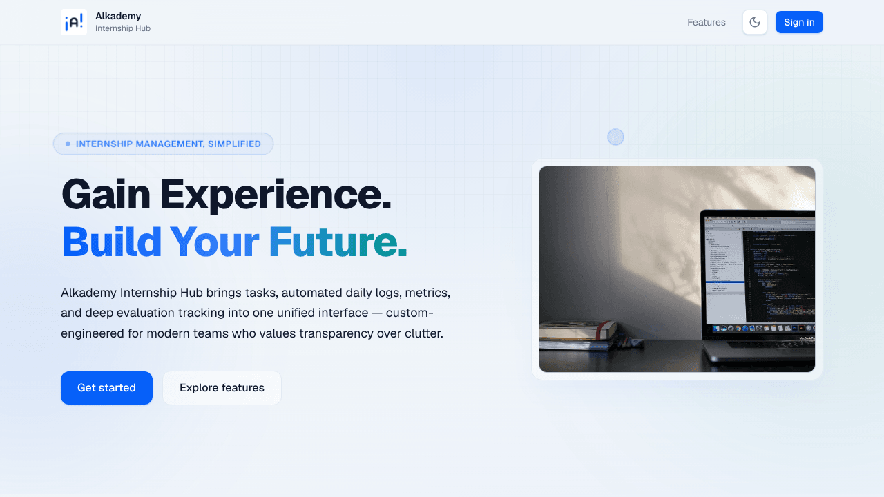 Internship Hub by Alkademy