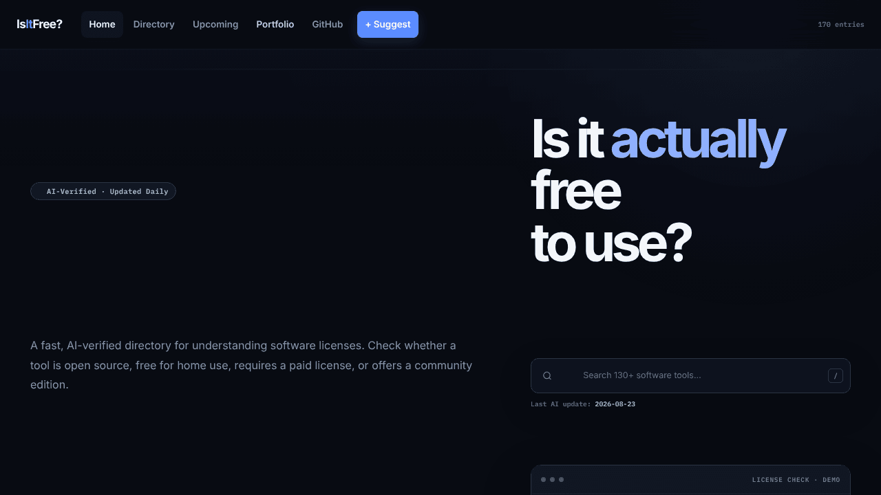 IsItFree?