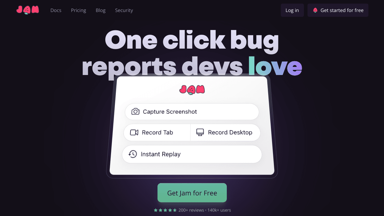 Jam for Customer Support