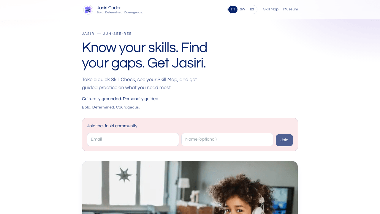 Jasiri Skill Check