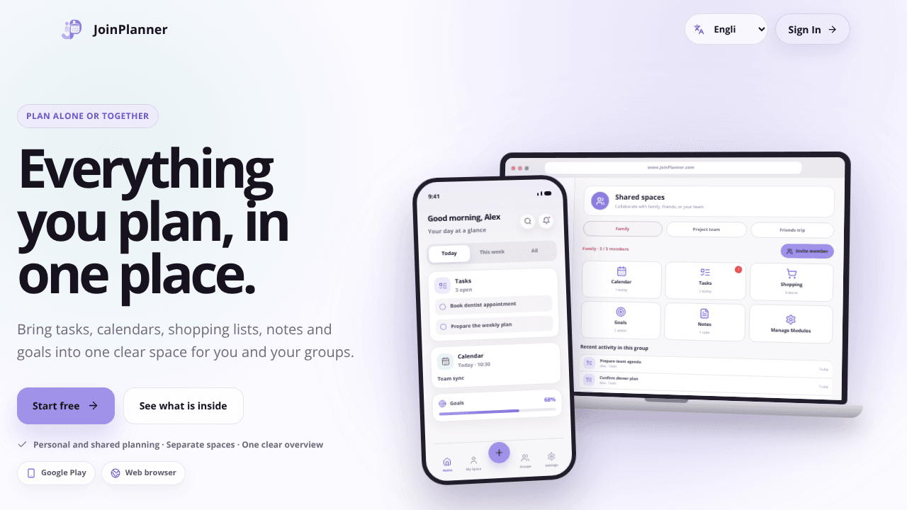 JoinPlanner
