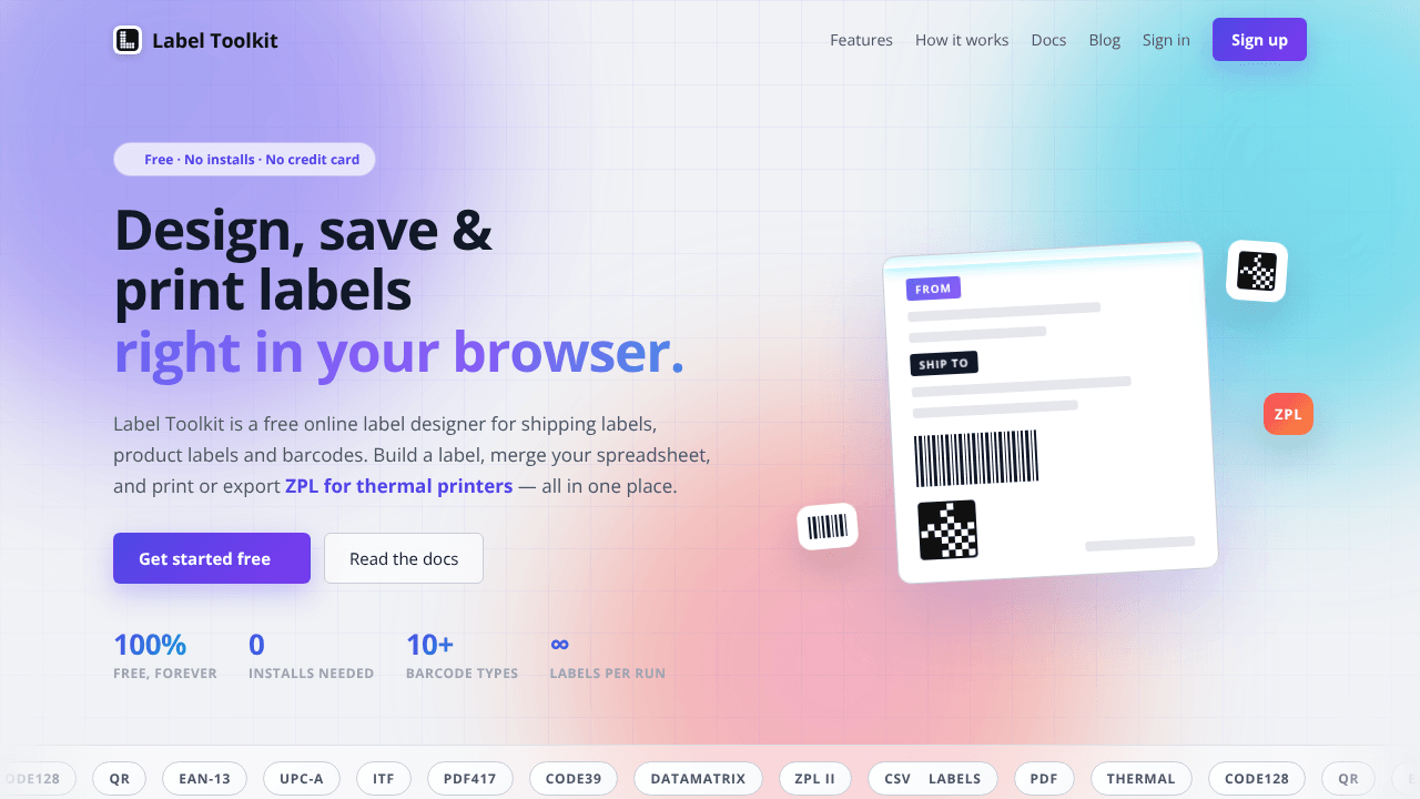 Label Toolkit