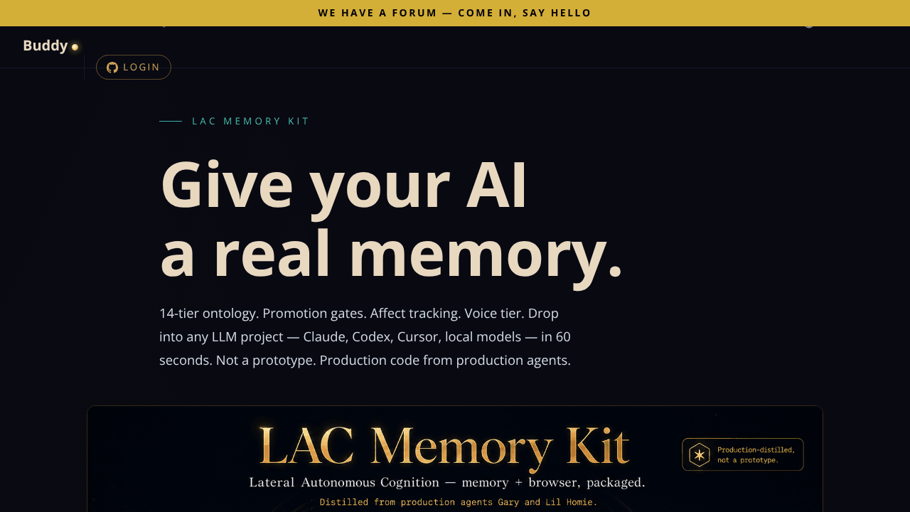 LAC Memory Kit
